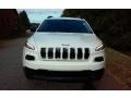 2017 Bright White Jeep Cherokee Sport 4x4  photo #8