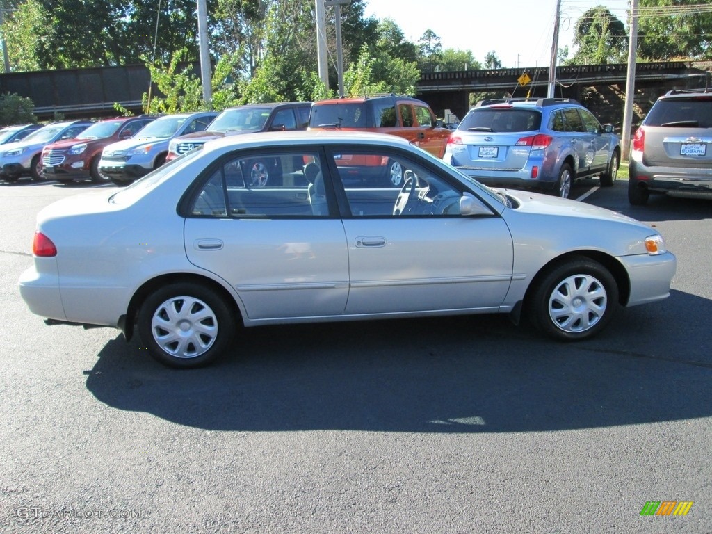 2002 Corolla LE - Silverstream Opal / Light Charcoal photo #5