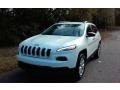 2017 Bright White Jeep Cherokee Sport 4x4  photo #20