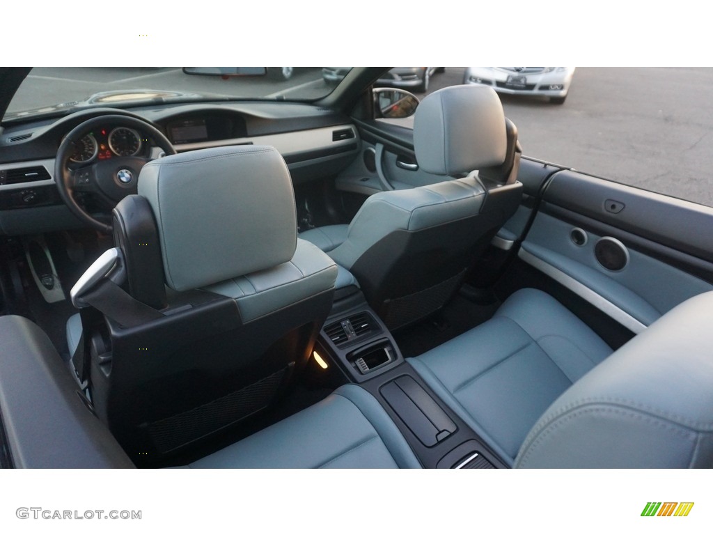 2008 M3 Convertible - Jerez Black Metallic / Silver photo #7