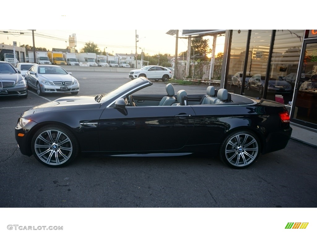 2008 M3 Convertible - Jerez Black Metallic / Silver photo #15