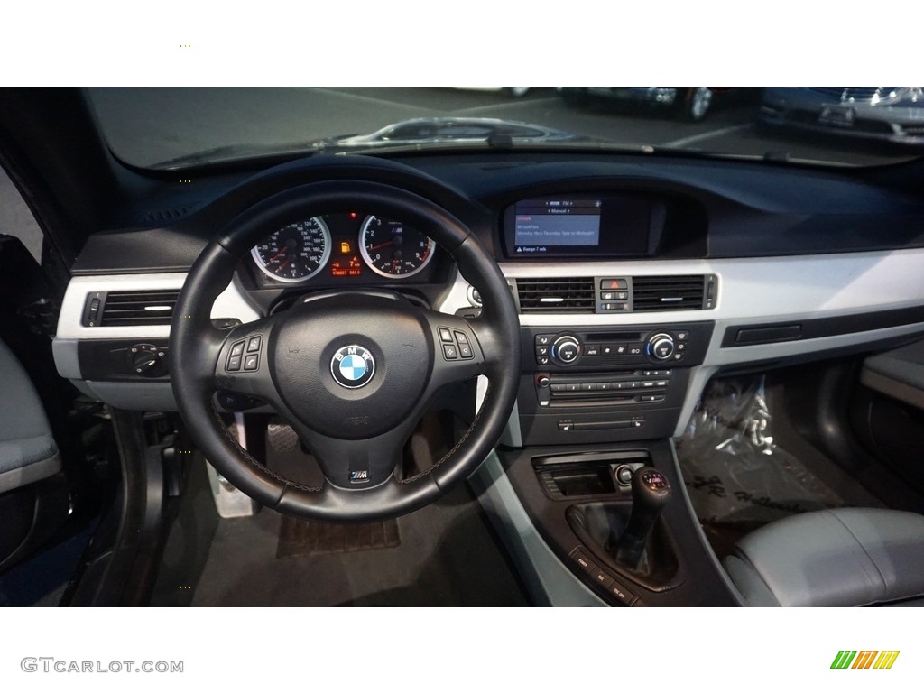 2008 M3 Convertible - Jerez Black Metallic / Silver photo #22
