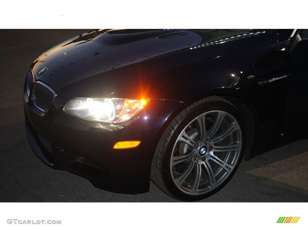 2008 M3 Convertible - Jerez Black Metallic / Silver photo #37