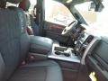 Rebel Theme Red/Black 2017 Ram 1500 Rebel Crew Cab 4x4 Interior Color