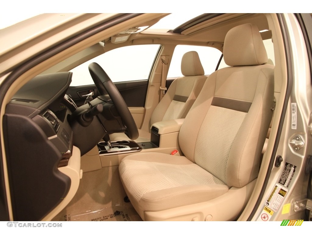 2013 Camry XLE - Champagne Mica / Ivory photo #3