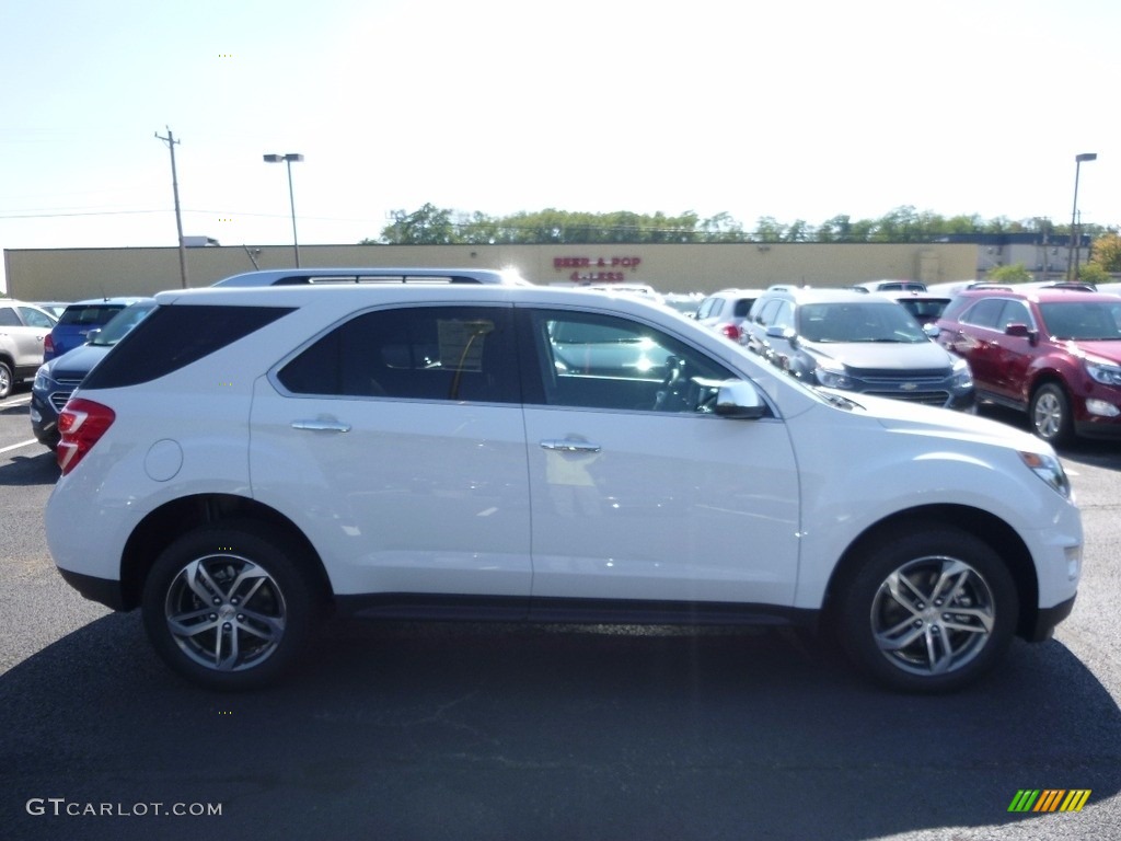 2017 Equinox Premier AWD - Summit White / Jet Black photo #4