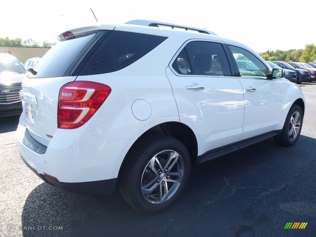 2017 Equinox Premier AWD - Summit White / Jet Black photo #5