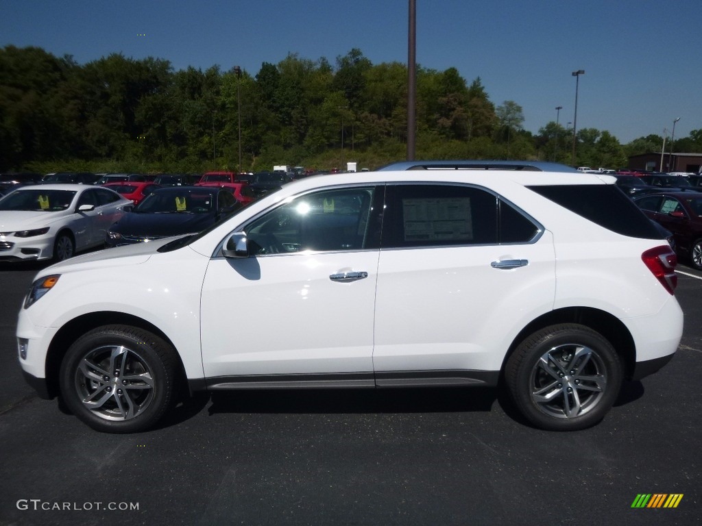 2017 Equinox Premier AWD - Summit White / Jet Black photo #8