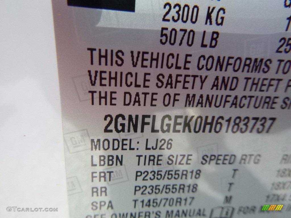 2017 Equinox Premier AWD - Summit White / Jet Black photo #14