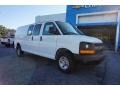 Summit White - Express 3500 Cargo Extended WT Photo No. 1