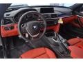Black 2017 BMW 4 Series 430i Coupe Interior Color