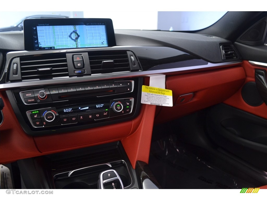 2017 BMW 4 Series 430i Coupe Black Dashboard Photo #115923359
