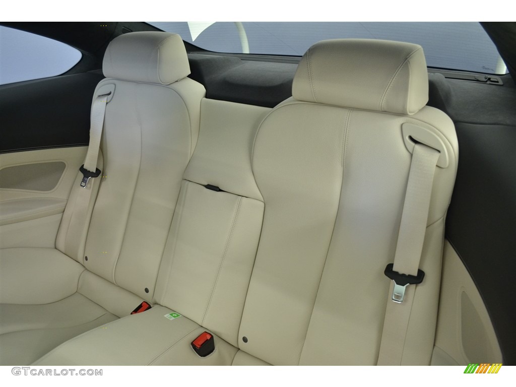 2017 BMW 6 Series 640i Coupe Rear Seat Photo #115923593