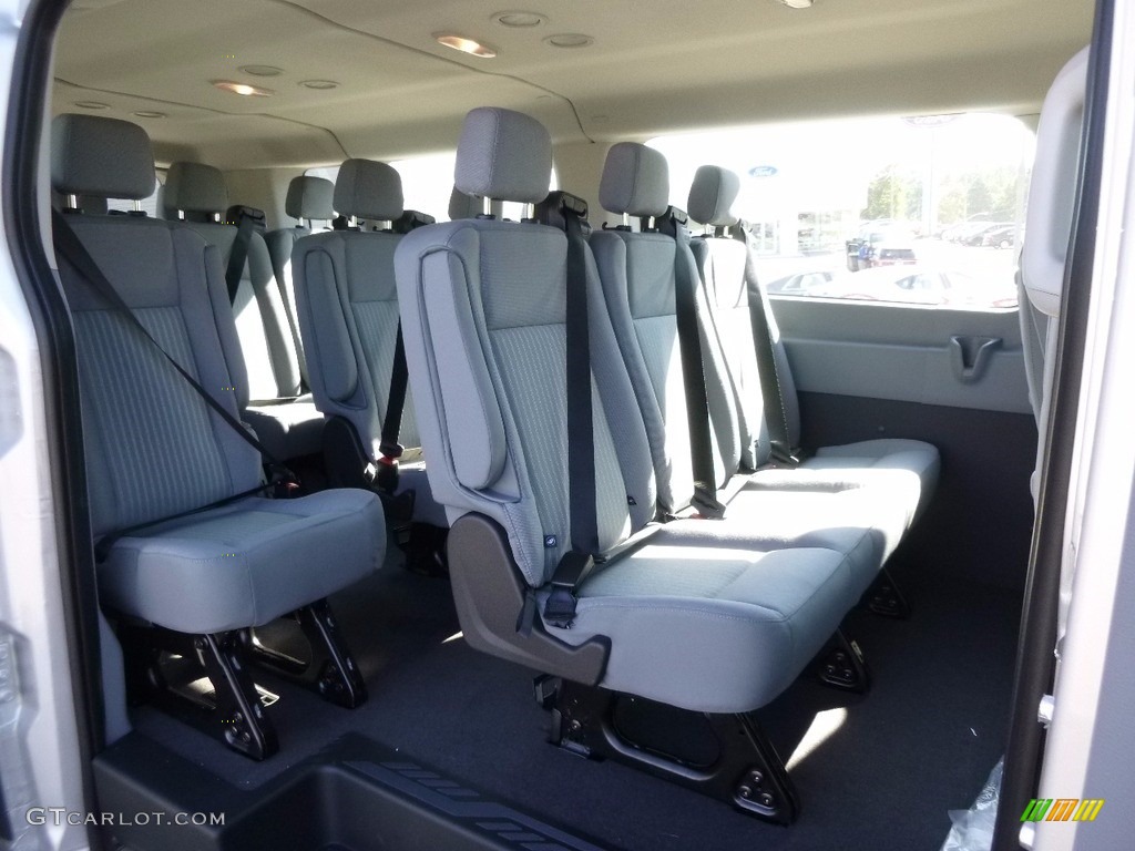Pewter Interior 2017 Ford Transit Wagon XLT 350 LR Long Photo #115926804