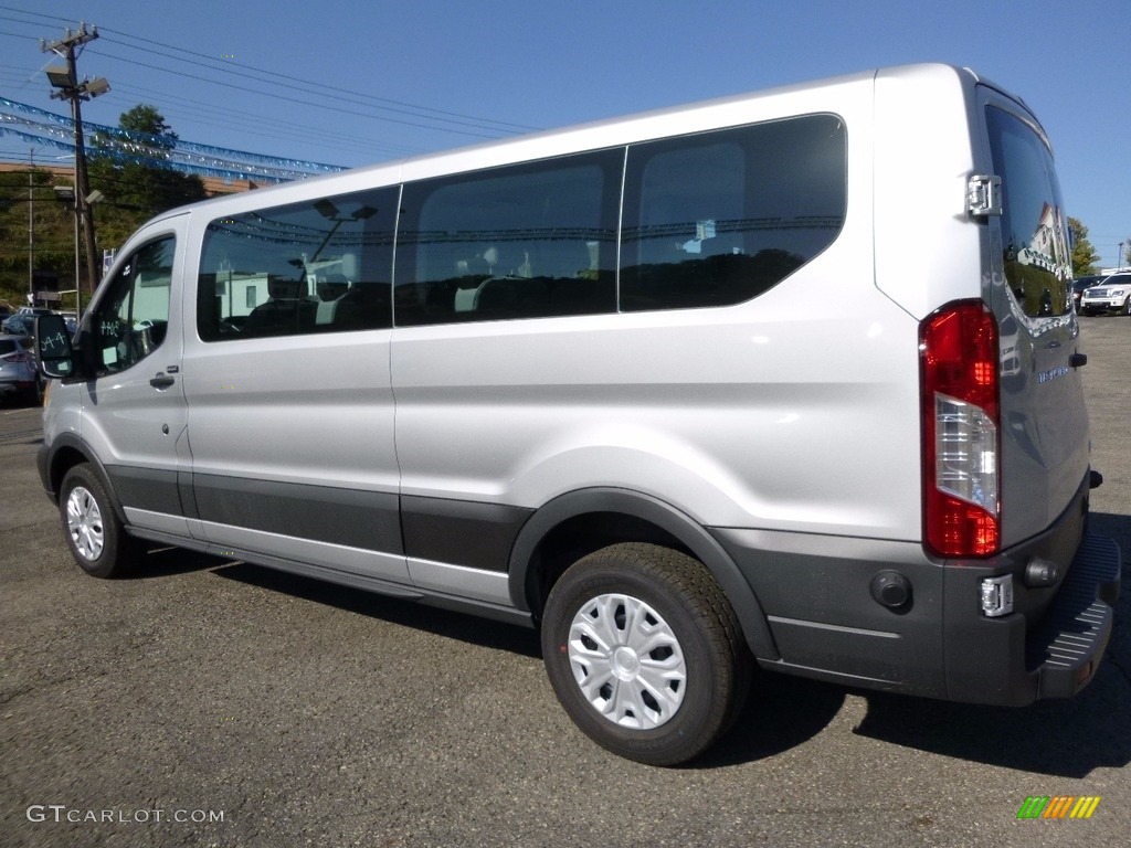 Ingot Silver 2017 Ford Transit Wagon XLT 350 LR Long Exterior Photo #115926855