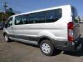 Ingot Silver 2017 Ford Transit Wagon XLT 350 LR Long Exterior