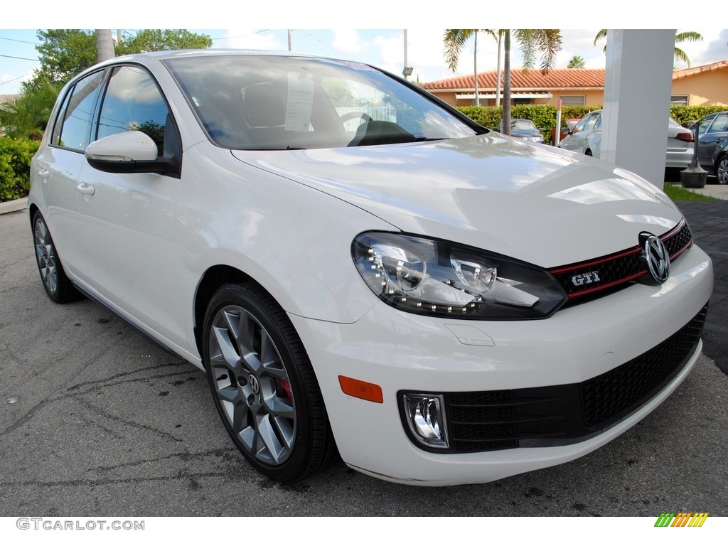 2013 GTI 4 Door Autobahn Edition - Candy White / Titan Black photo #2