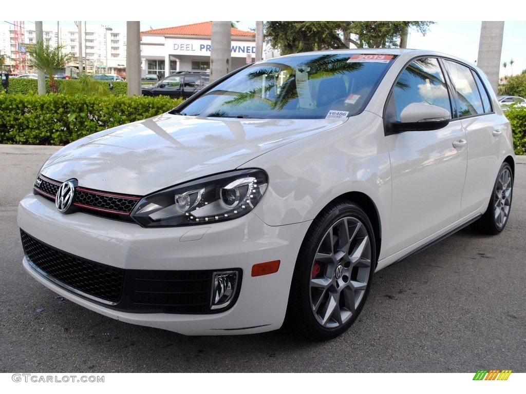 2013 GTI 4 Door Autobahn Edition - Candy White / Titan Black photo #5