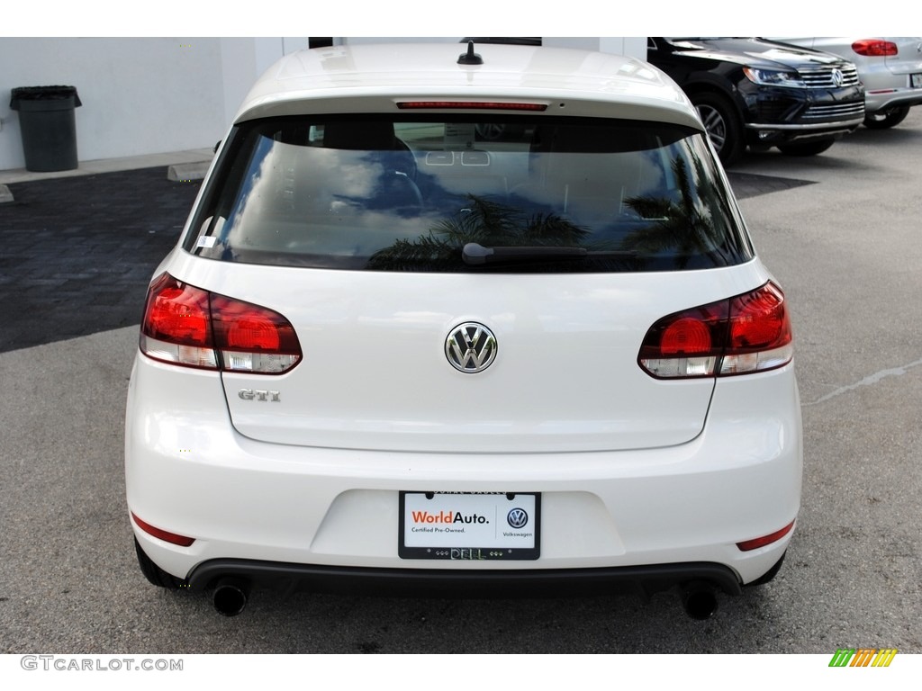 2013 GTI 4 Door Autobahn Edition - Candy White / Titan Black photo #7