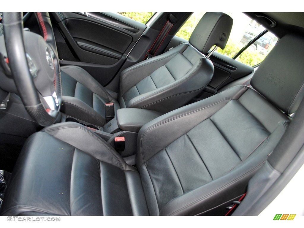 2013 GTI 4 Door Autobahn Edition - Candy White / Titan Black photo #13