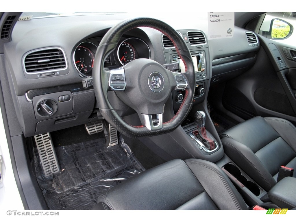 2013 GTI 4 Door Autobahn Edition - Candy White / Titan Black photo #14