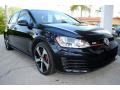 Deep Black Pearl 2016 Volkswagen Golf GTI 4 Door 2.0T S Exterior