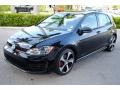 Deep Black Pearl 2016 Volkswagen Golf GTI 4 Door 2.0T S Exterior