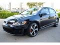 Deep Black Pearl 2016 Volkswagen Golf GTI 4 Door 2.0T S Exterior