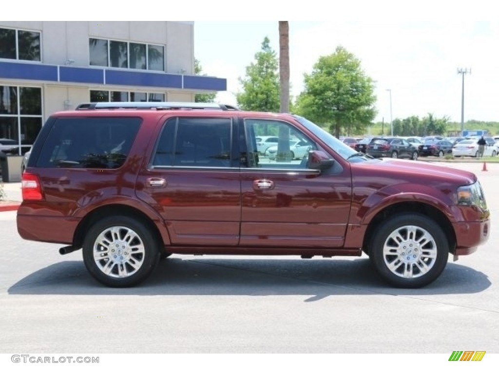 Autumn Red Metallic 2012 Ford Expedition Limited Exterior Photo #115929483