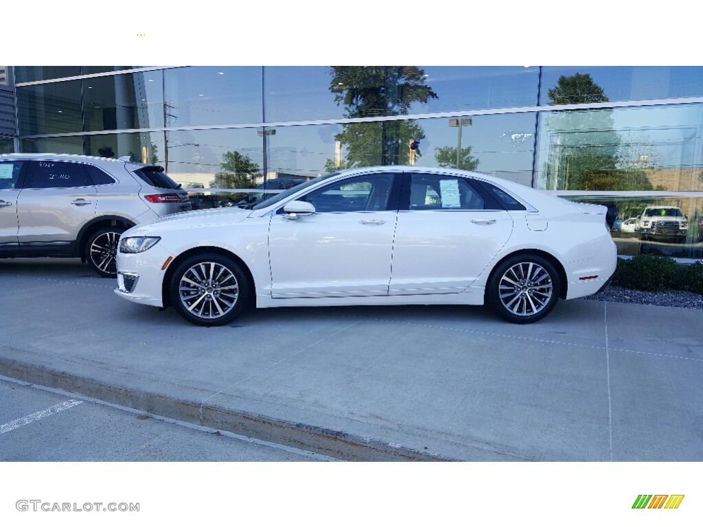 White Platinum 2017 Lincoln MKZ Premier Hybrid Exterior Photo #115929810