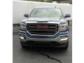 2017 Stone Blue Metallic GMC Sierra 1500 SLE Double Cab 4WD  photo #4