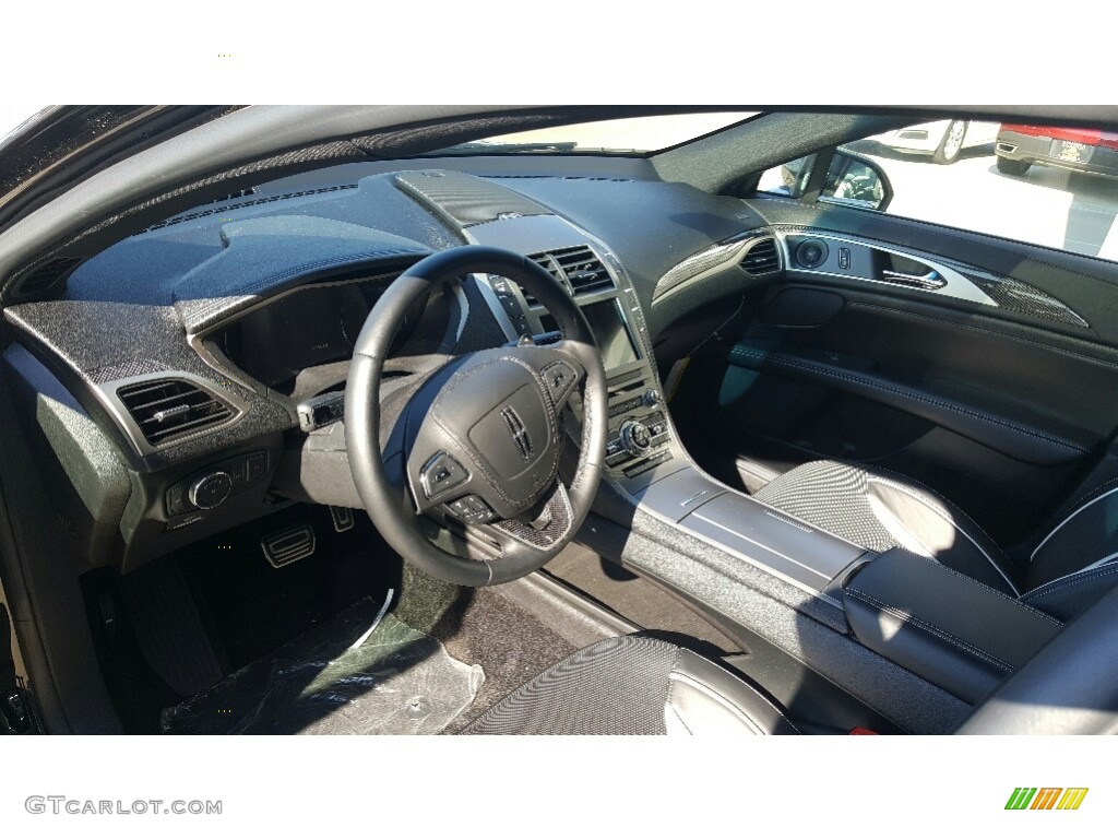 Ebony Interior 2017 Lincoln MKZ Reserve AWD Photo #115930689