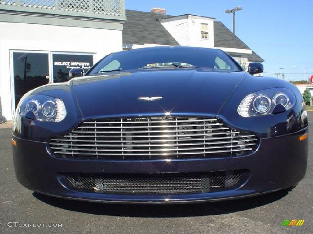 2006 V8 Vantage  - Midnight Blue / Kestrel Tan photo #10