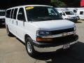 2010 Summit White Chevrolet Express LT 3500 Extended Passenger Van  photo #3