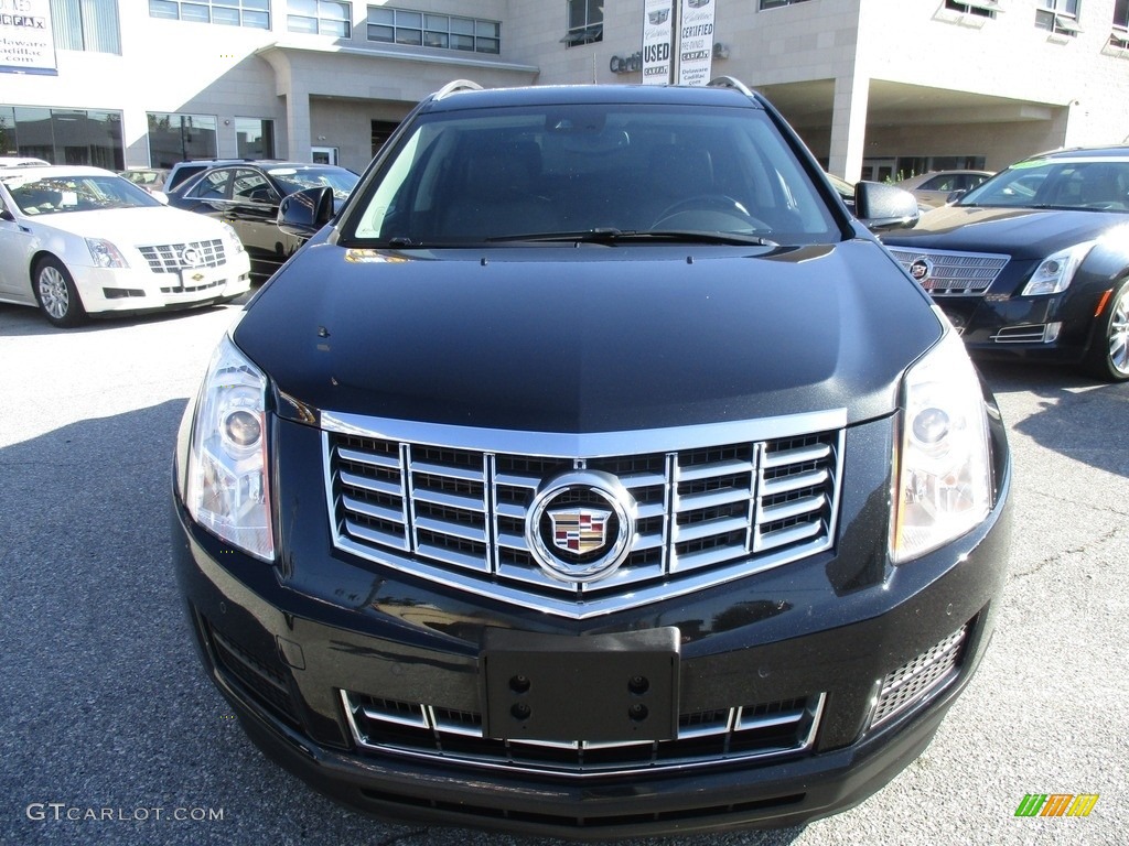 2013 SRX Luxury AWD - Black Ice Metallic / Ebony/Ebony photo #9