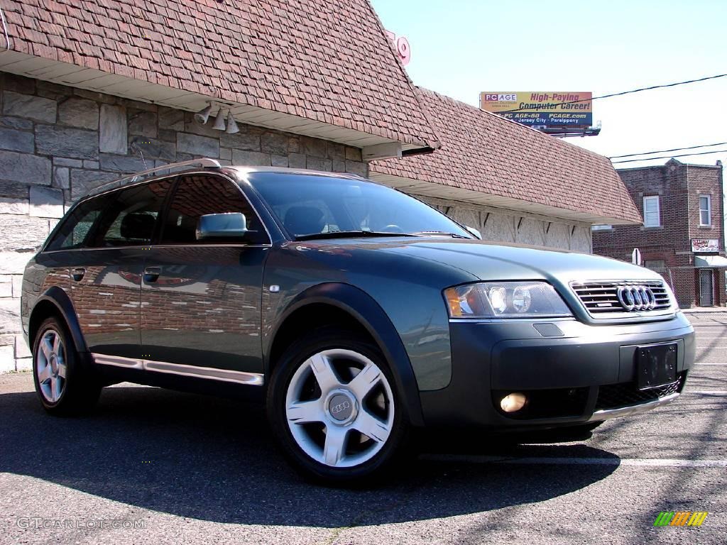 2001 Allroad 2.7T quattro Avant - Highland Green Metallic / Fern Green/Desert Grass photo #16