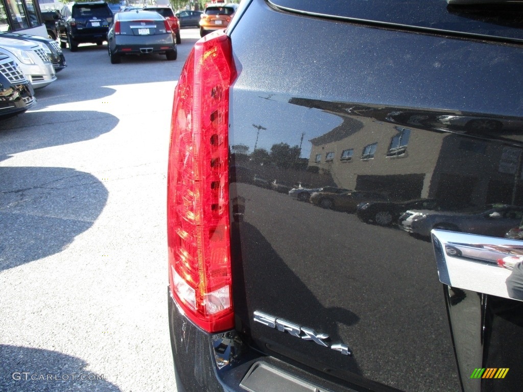 2013 SRX Luxury AWD - Black Ice Metallic / Ebony/Ebony photo #28