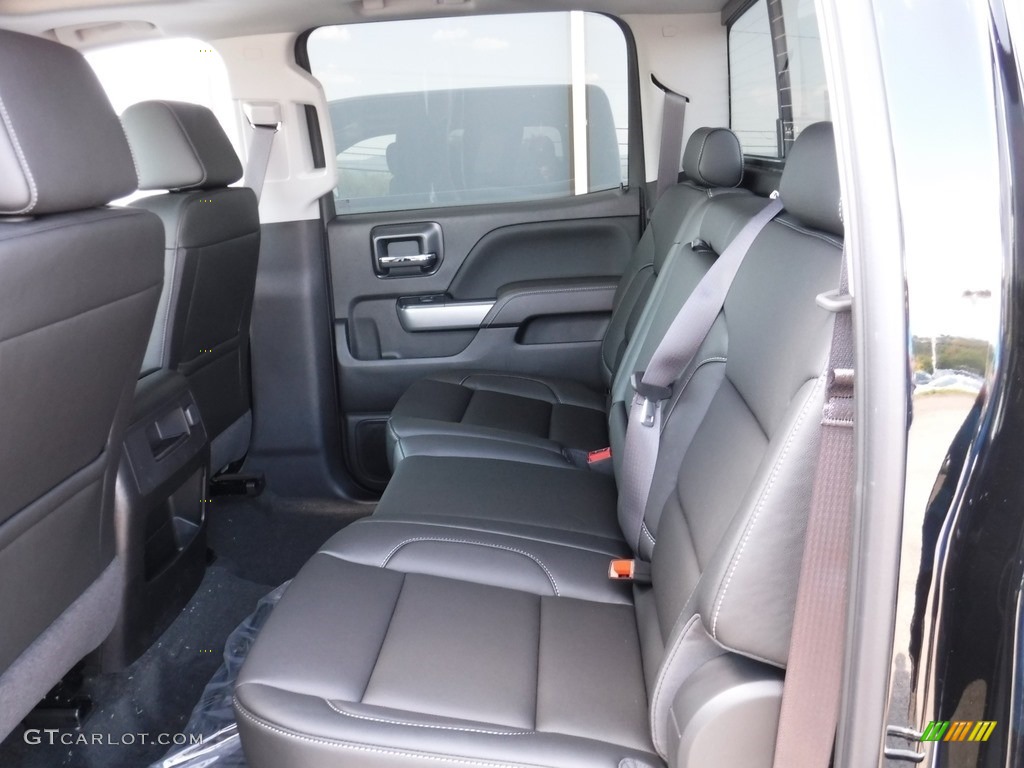 Jet Black Interior 2017 Chevrolet Silverado 1500 LTZ Crew Cab 4x4 Photo #115933257