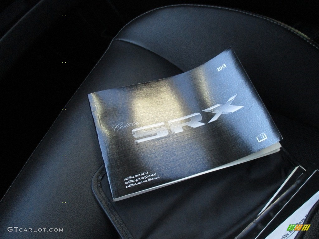 2013 SRX Luxury AWD - Black Ice Metallic / Ebony/Ebony photo #52