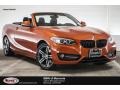 Valencia Orange Metallic 2017 BMW 2 Series 230i xDrive Convertible
