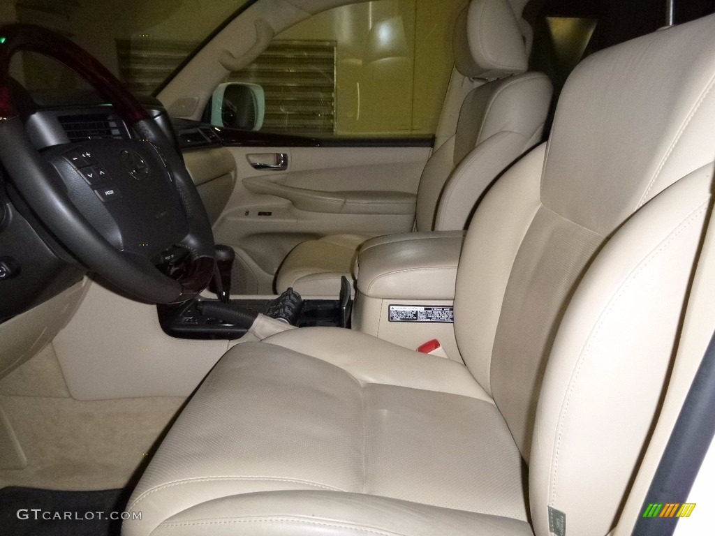 2011 LX 570 - Starfire White Pearl / Cashmere photo #2