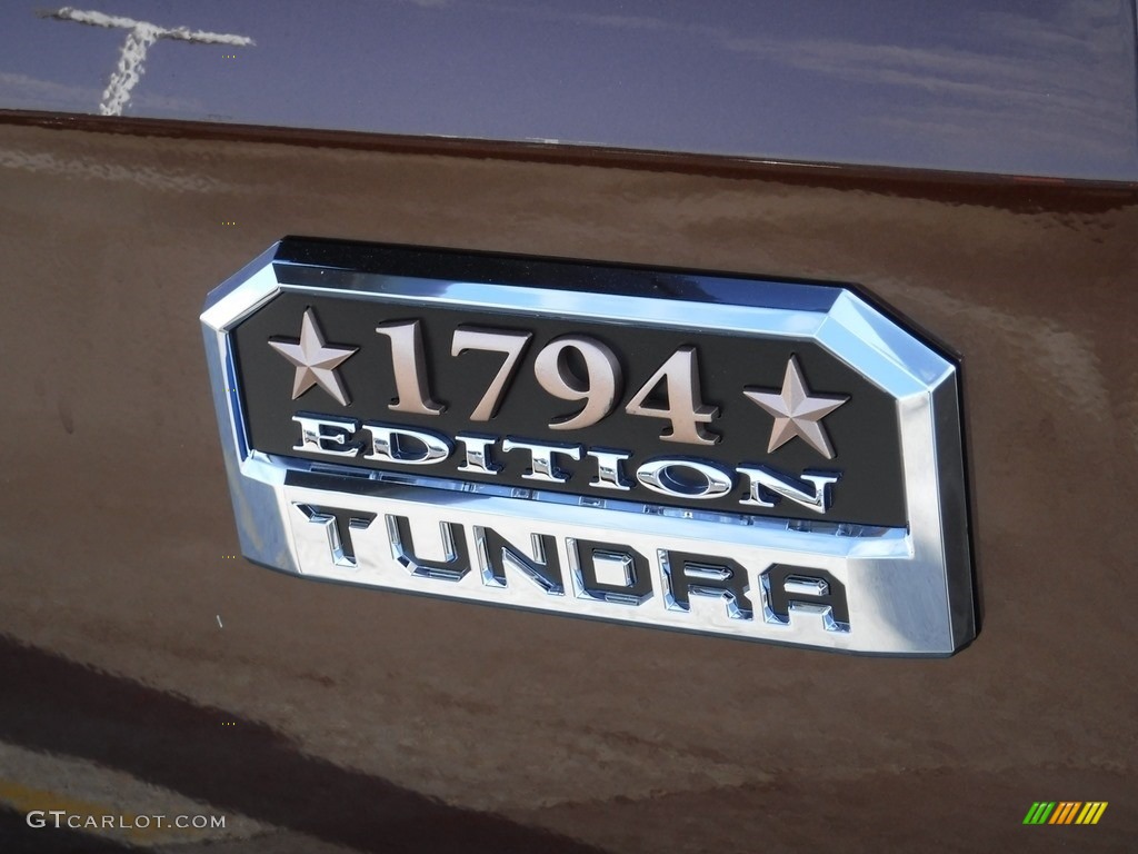 2016 Tundra 1794 CrewMax 4x4 - Sunset Bronze Mica / 1794 Black/Brown photo #5