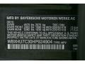  2017 X1 sDrive28i Dark Olive Metallic Color Code C07