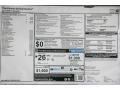 2017 BMW X1 sDrive28i Window Sticker