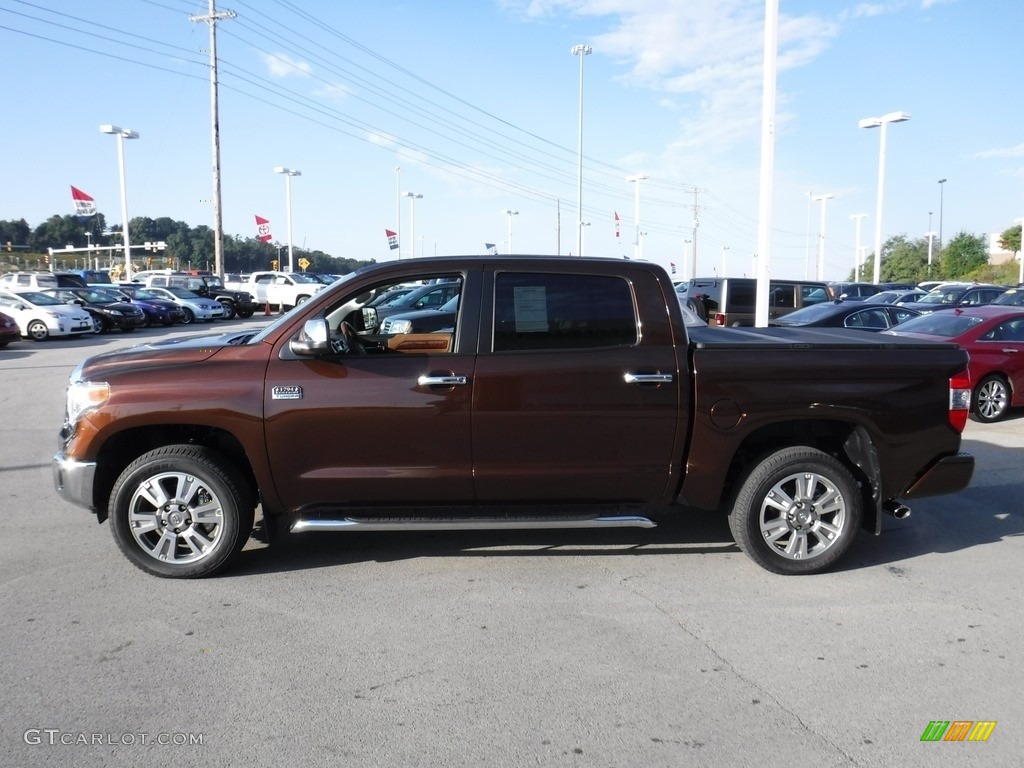 Sunset Bronze Mica 2016 Toyota Tundra 1794 CrewMax 4x4 Exterior Photo #115934460