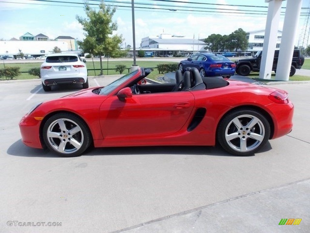 2014 Boxster  - Guards Red / Black photo #8