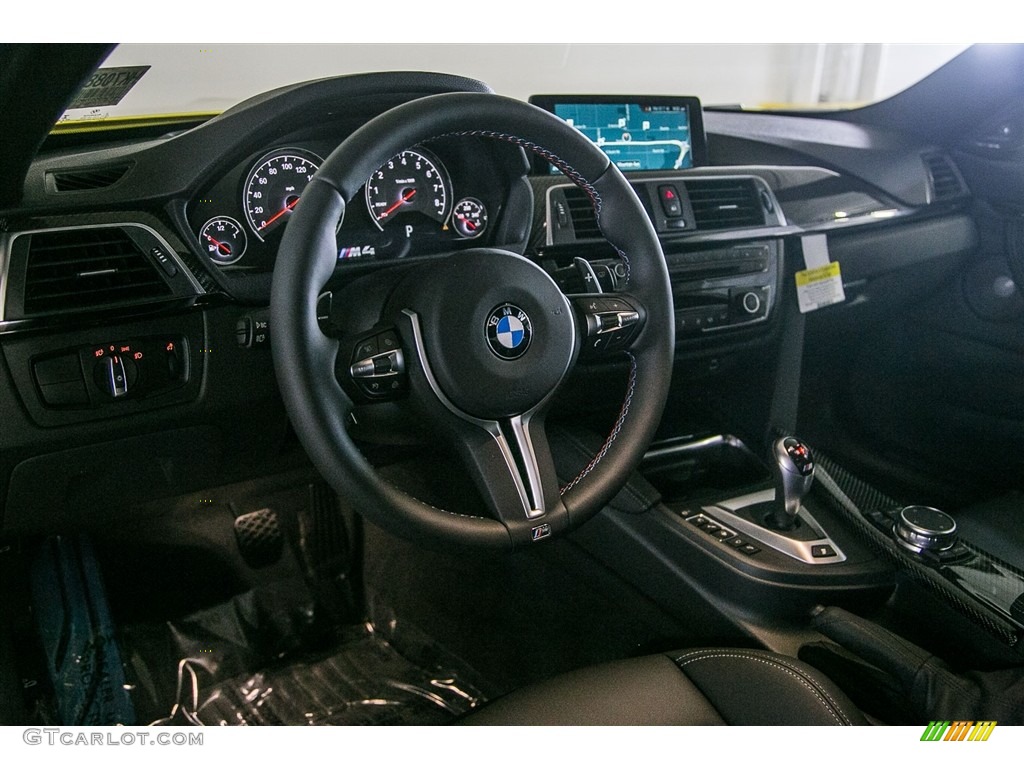 2017 BMW M4 Coupe Black Dashboard Photo #115934616