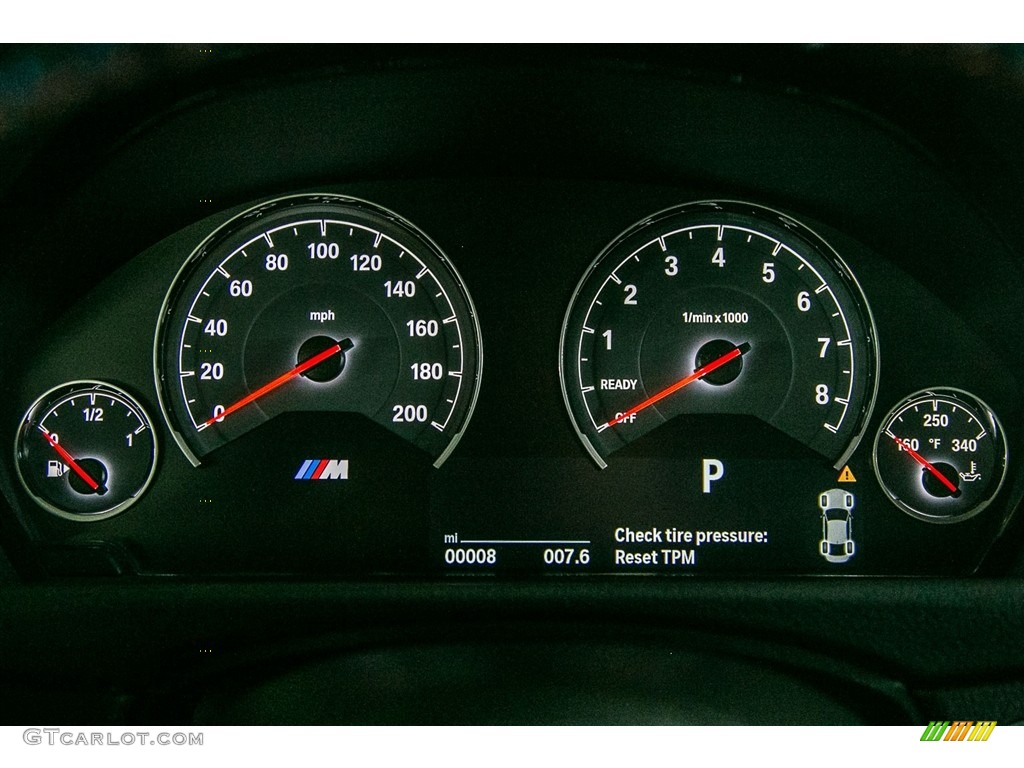 2017 BMW M4 Coupe Gauges Photo #115934643