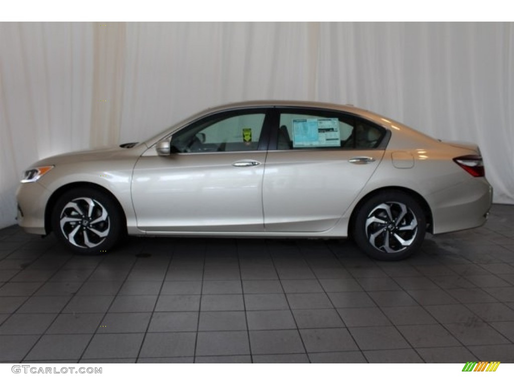 2017 Accord EX-L Sedan - Champagne Frost Pearl / Ivory photo #5