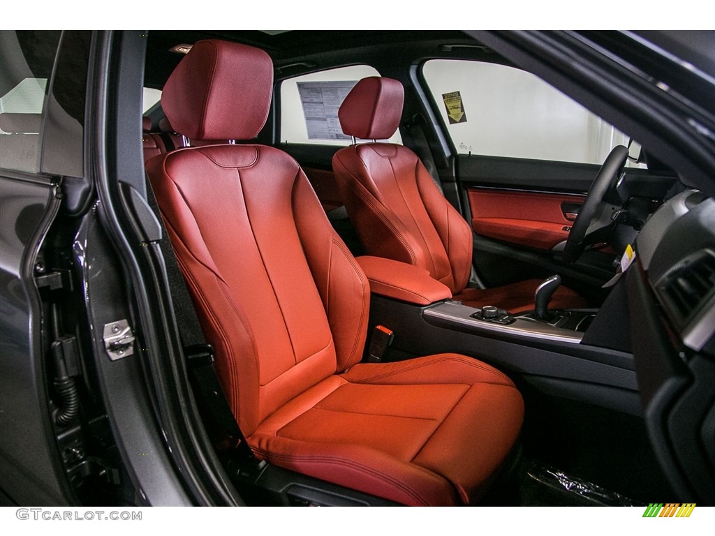 Coral Red Interior 2017 BMW 3 Series 330i xDrive Gran Turismo Photo #115935192